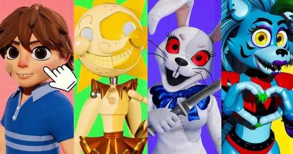 Take Quiz And Find Which "FNAF Security Breach Animation" Friendship You And Your BFF Have?